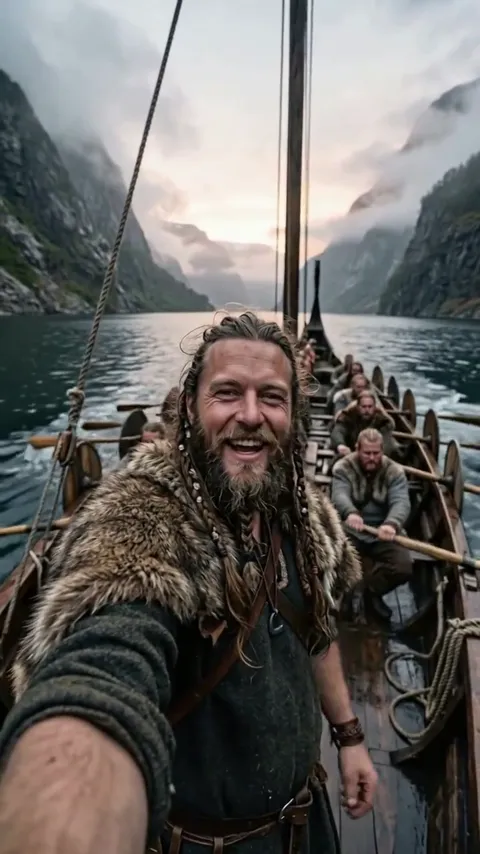 Historical figures as vloggers